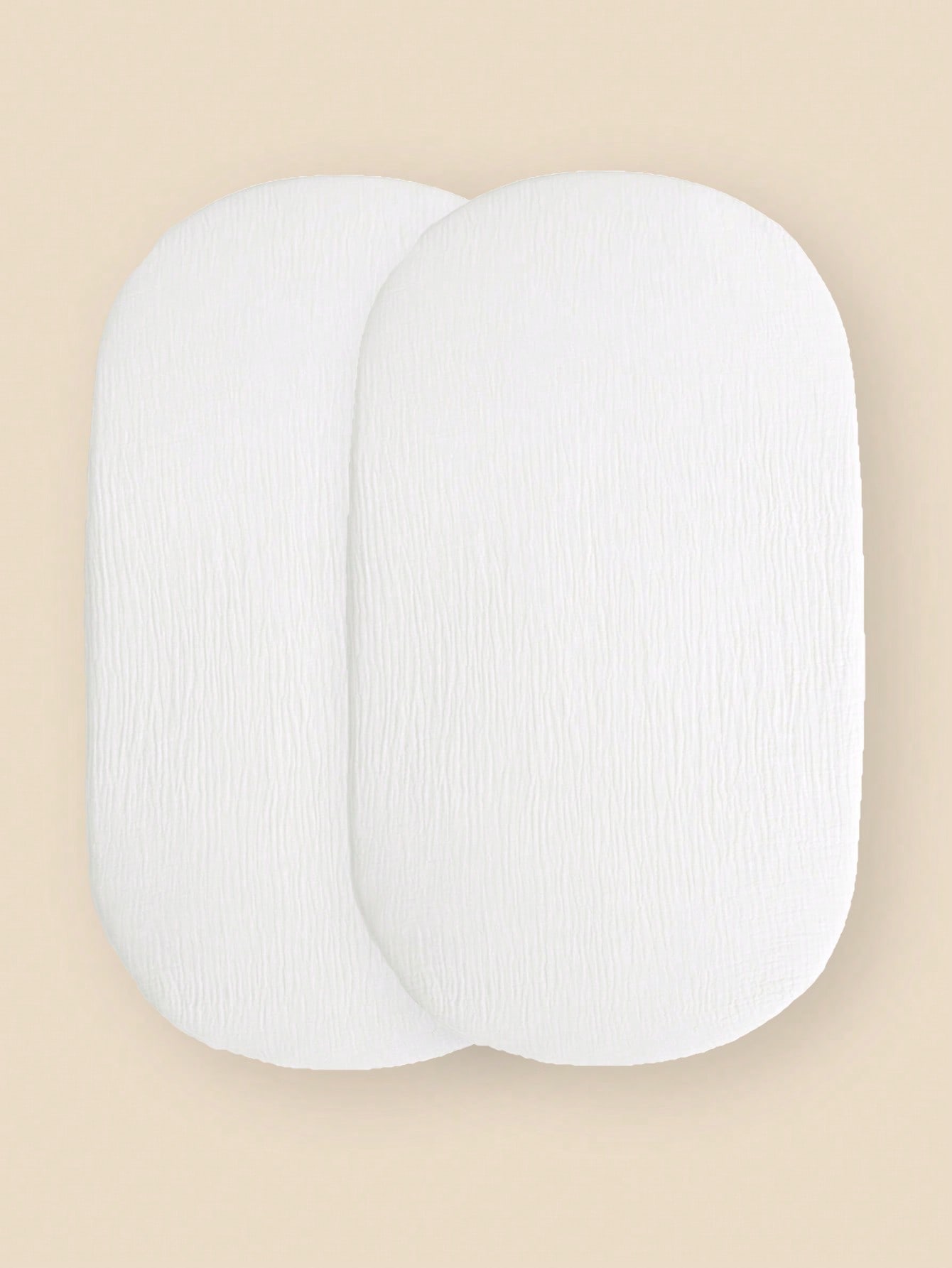 Bassinet Bedside Sleeper - 2팩 무슬린 기저귀 교환대 커버, 여아
