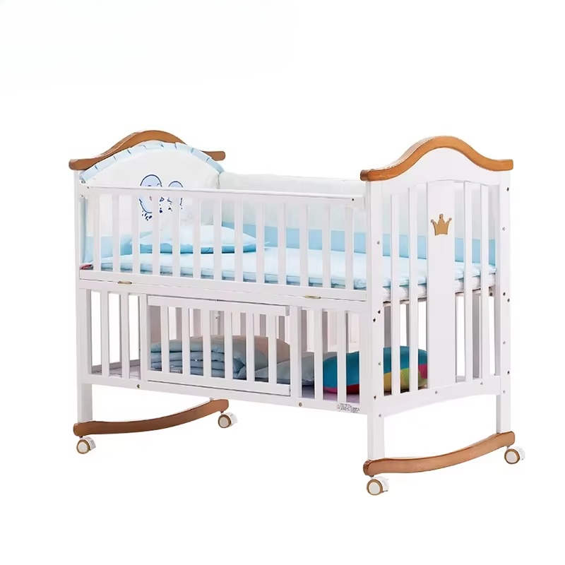 Bassinet Bedside Sleeper - 푸로리진 아동용 가구 세트 다기능 모던