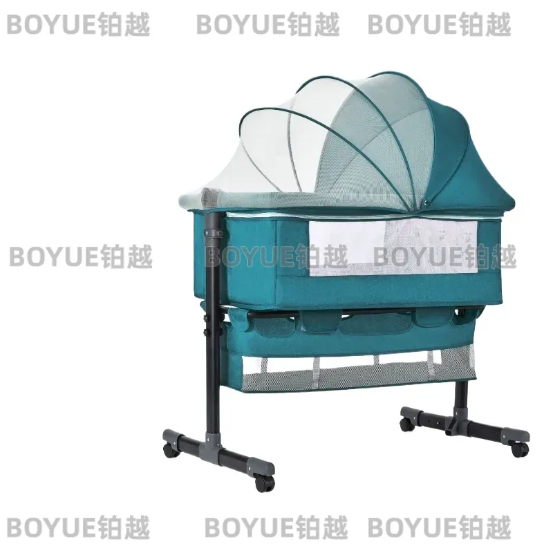 Bassinet Bedside Sleeper - 알루미늄 접이식 아기침대, 침대 옆 유아용