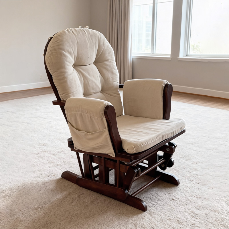 현대식 원목 글라이더 쿠션 임산부/산모용 아기방 수유용 - Baby Nursery Glider Chair 리뷰 및 가격