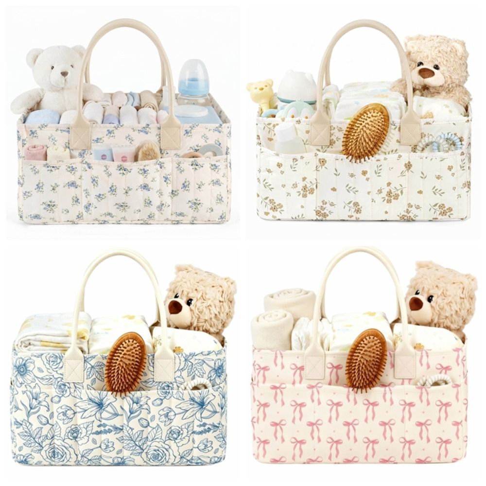 플로럴 베이비 기저귀 정리함 휴대용 신생아 필수품 보육 - Baby Nursery Essentials 리뷰 및 가격