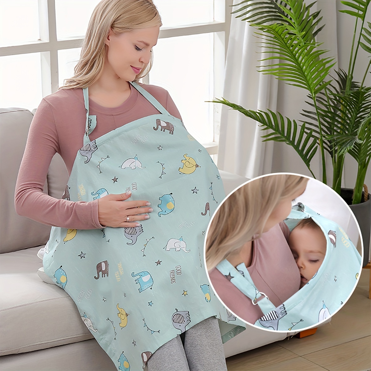 출산 간호 커버 스카프, 유모차, 자동차 시트 커버,  - Baby Nursery Hospital 리뷰 및 가격