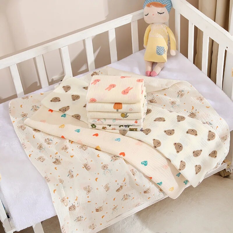 신생아를위한 아기 수신 담요 면화 모슬린 포대기 담요  - Swaddle Blanket Muslin 리뷰 및 가격