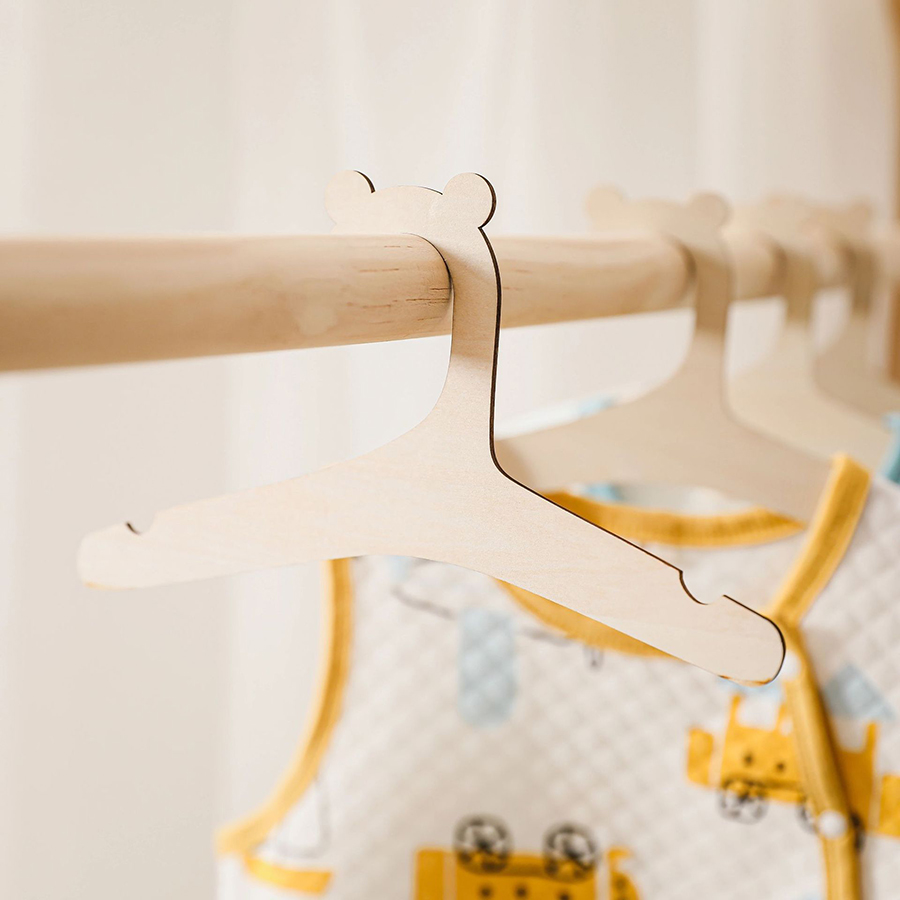 10개 세트 아기 창의적인 옷걸이 랙 아기 나무 옷걸이 - Baby Nursery Essentials 리뷰 및 가격