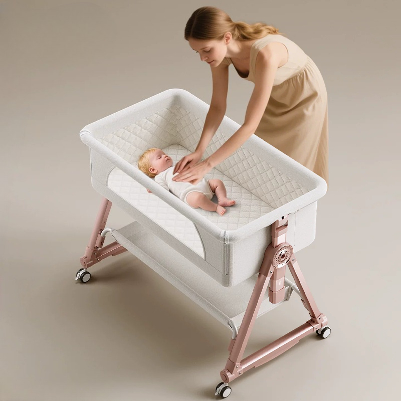 휴대용 아기 바구니 접이식 높이 조절 아기 요람 침대  - Bassinet Bedside Sleeper 리뷰 및 가격