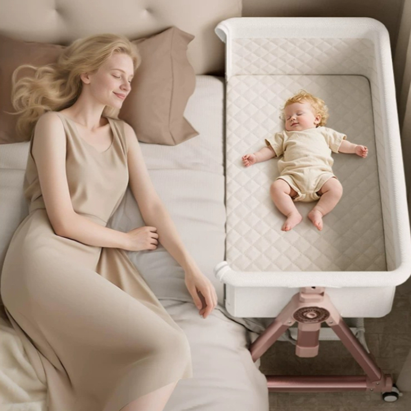 휴대용 아기 바구니 접이식 높이 조절 아기 요람 침대  - Bassinet Bedside Sleeper 리뷰 및 가격