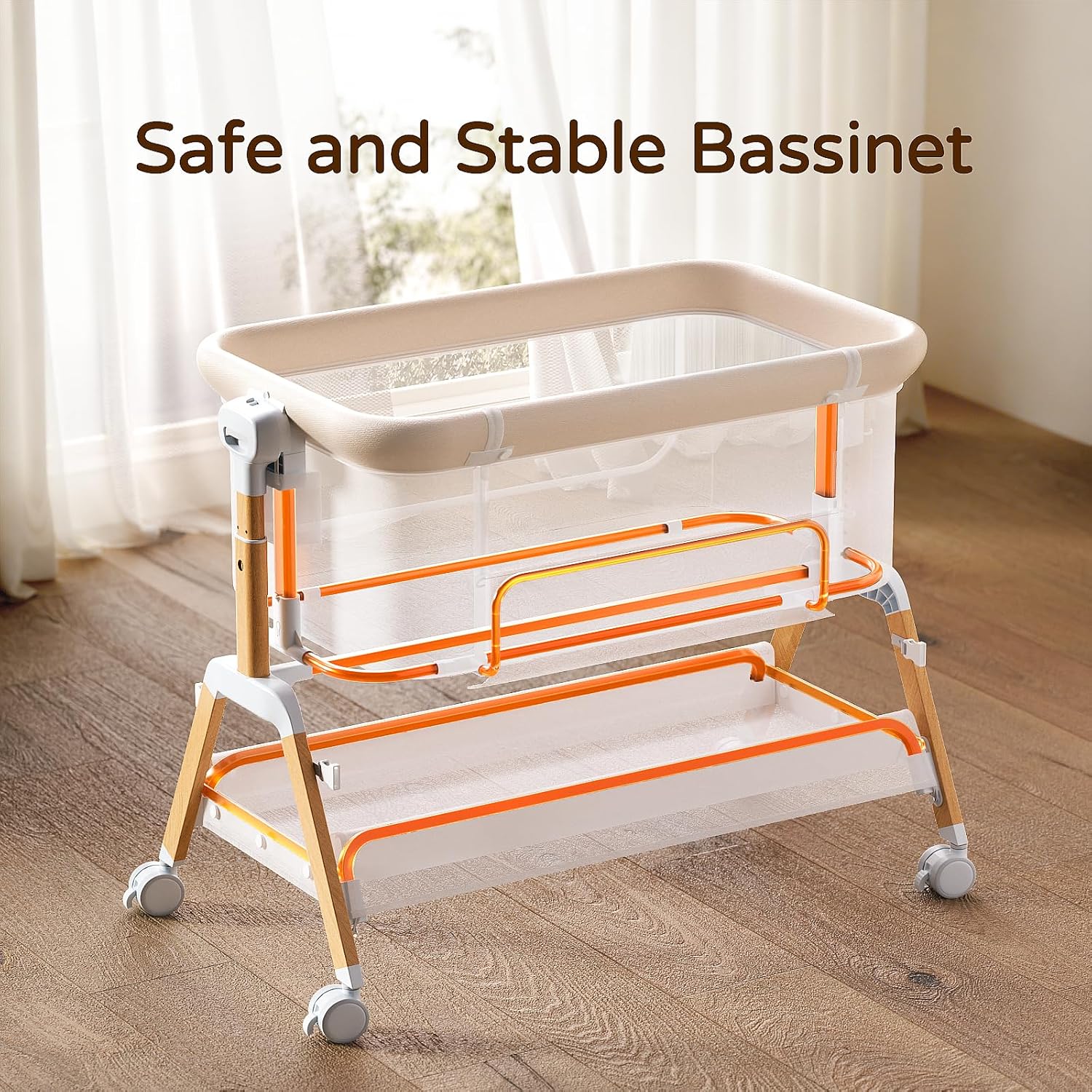 3 in 1 아기 침대 겸용 침대 옆 침대, 신생아용  - Bassinet Bedside Sleeper 리뷰 및 가격