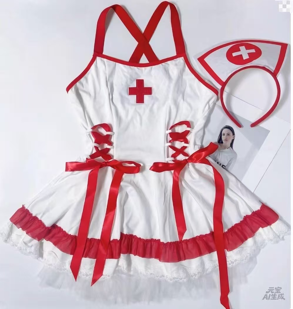 섹시한 공연 의상 유니폼 란제리 간호사 소녀 드레스 여 - Baby Nursery Hospital 리뷰 및 가격