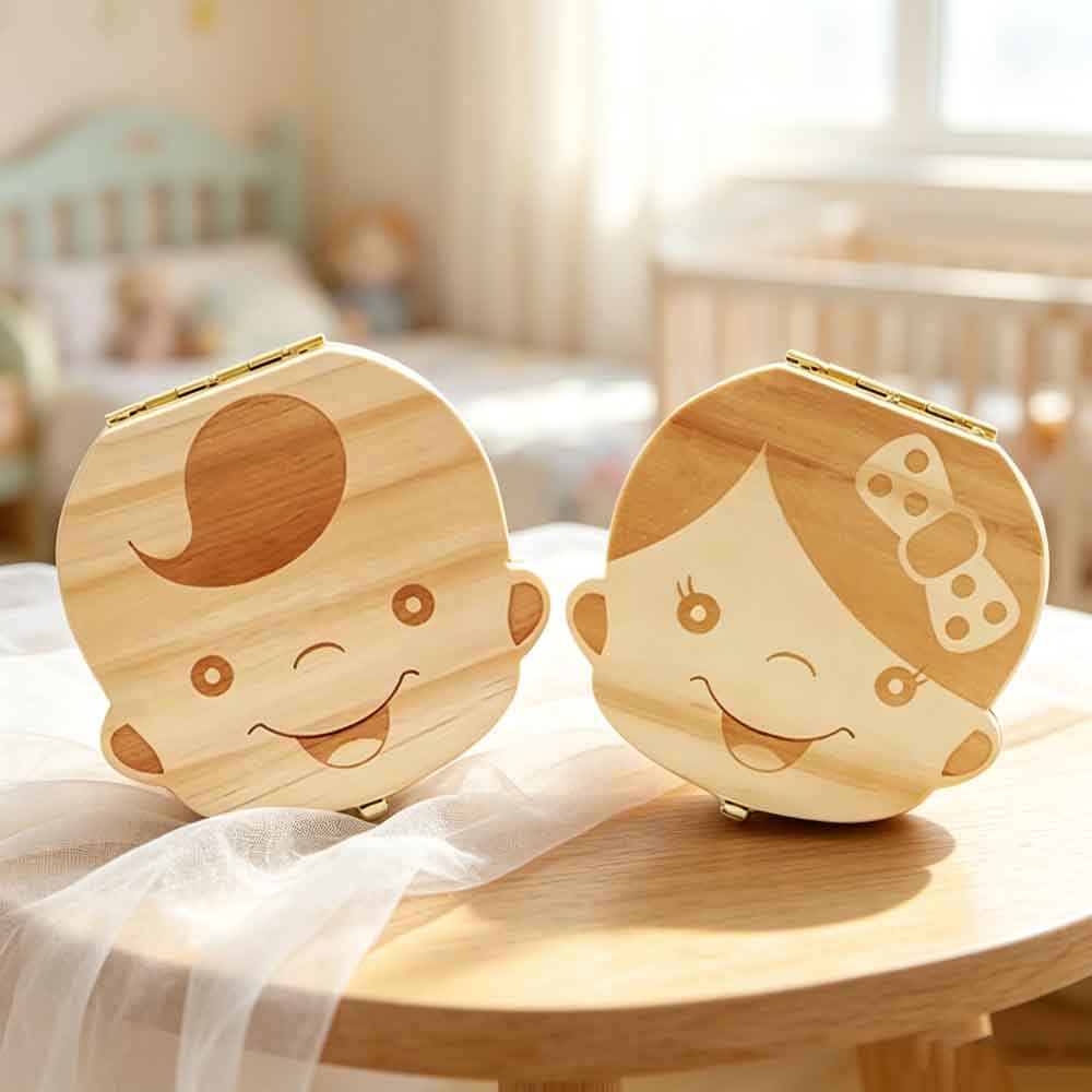 아기 기념품 선물 보관함 아기 치아 보관함 스페인어/네 - Baby Keepsake Box 리뷰 및 가격