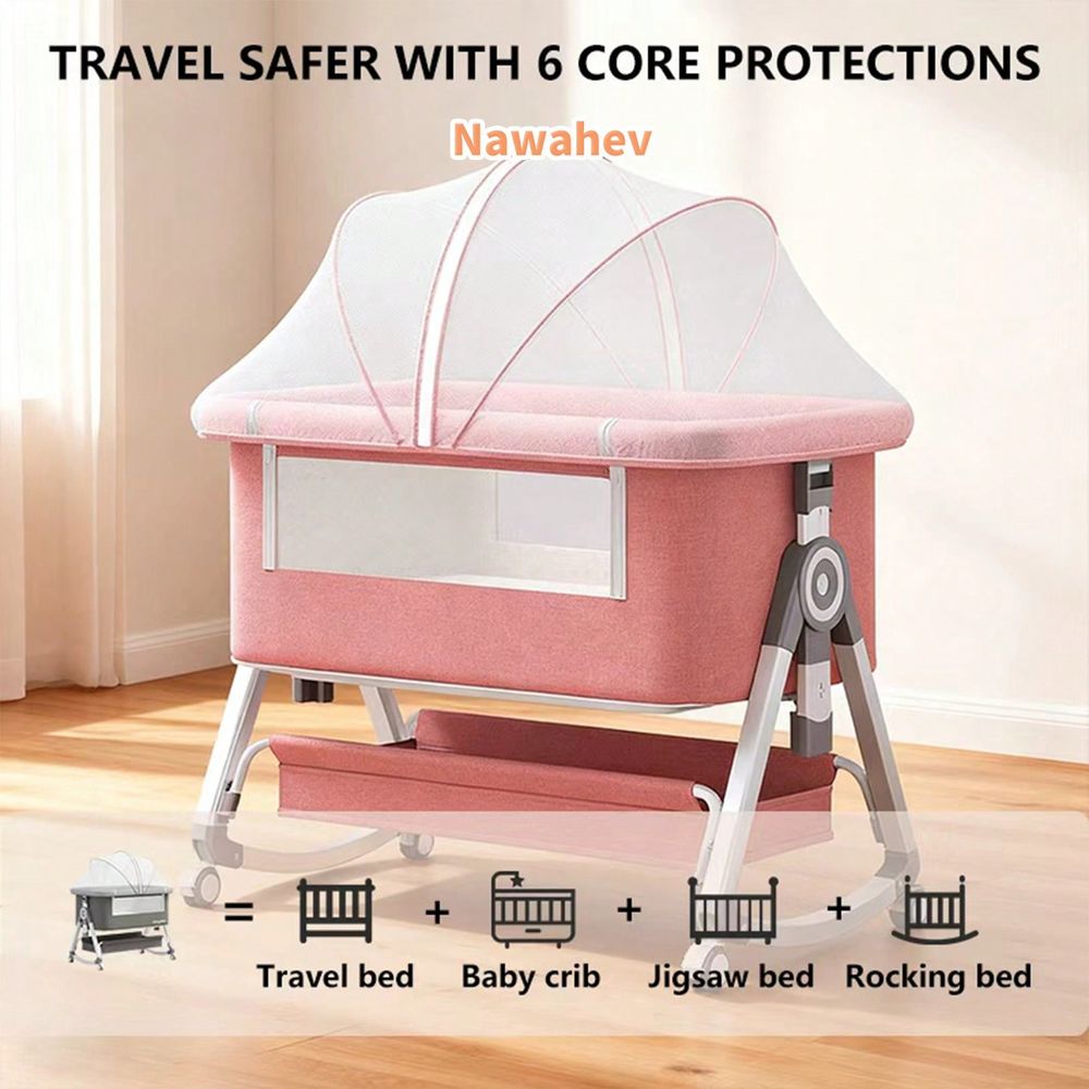 4in1 아기 침대 겸용 침대, 높이 6단계 조절 가능 - Bassinet Bedside Sleeper 리뷰 및 가격