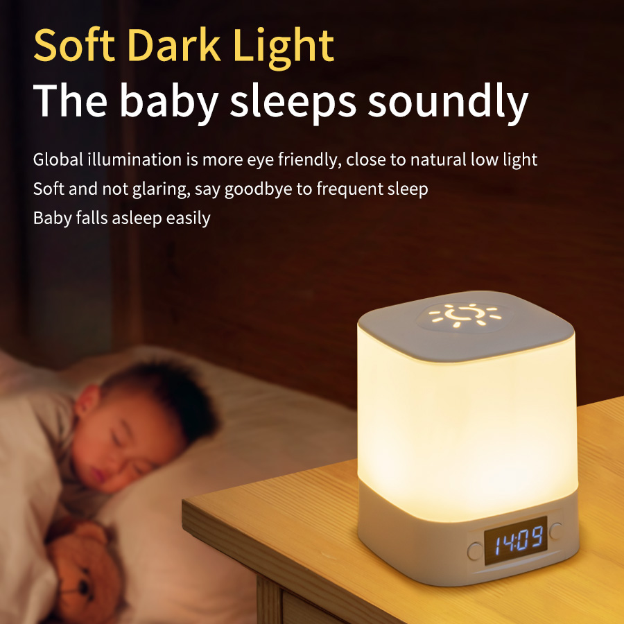LED 테이블 램프 USB 충전식 시간 표시 시계 터치 - Baby Nursery Table 리뷰 및 가격