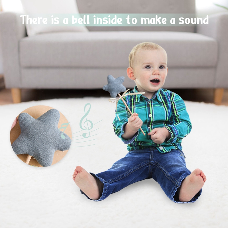 1PC 아기 딸랑이 장난감 너도밤 나무 나무 별 나무  - Baby Nursery Hospital 리뷰 및 가격