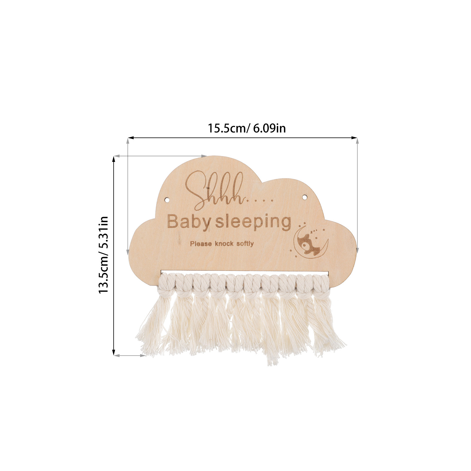 나무 아기 수면 표시문걸이, 아기방 장식, 현관문/베란 - Baby Nursery Essentials 리뷰 및 가격