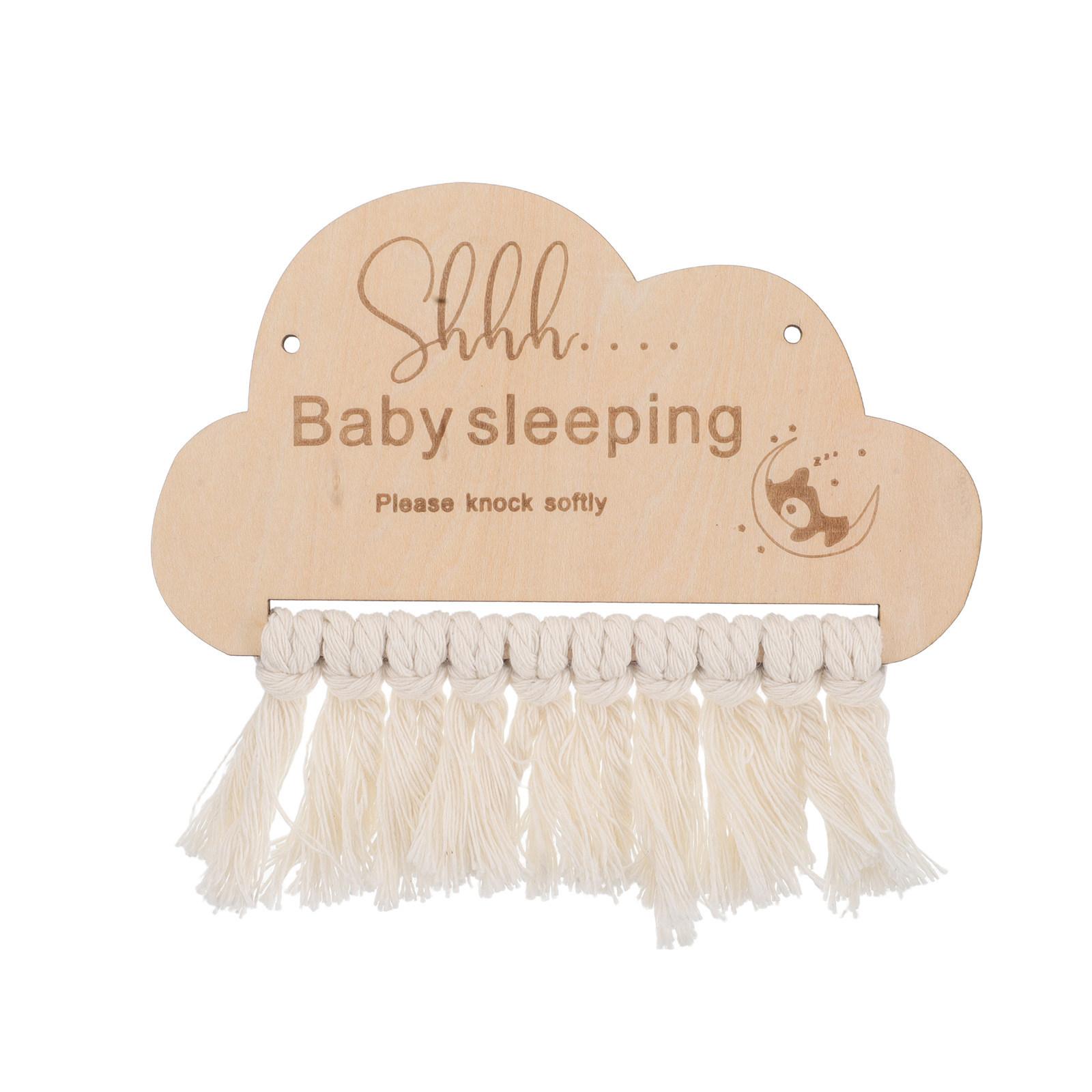 나무 아기 수면 표시문걸이, 아기방 장식, 현관문/베란 - Baby Nursery Essentials 리뷰 및 가격
