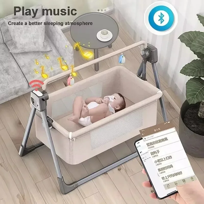 아기용 자동 흔들 요람, 침대 옆 전동 크래들, 접이식 - Bassinet Bedside Sleeper 리뷰 및 가격