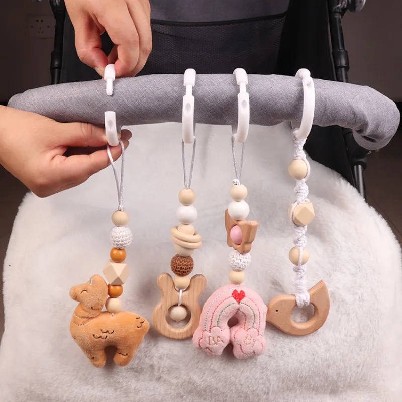 6Pcs 나무 아기 장난감 나무 너도밤 나무 활동 체육 - Baby Nursery Hospital 리뷰 및 가격