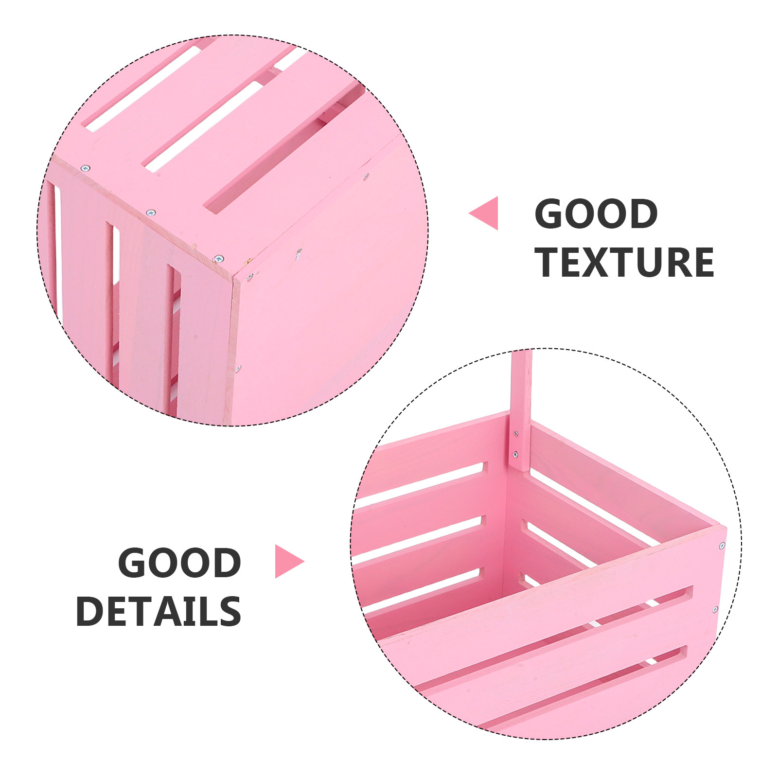 1pcs 손잡이가있는 나무 아기 의류 보관 바구니 신생 - Baby Nursery Laundry Hamper 리뷰 및 가격