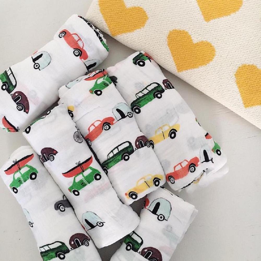 자동차용 초부드러운 47x47 인치 아기 무슬린 담요  - Swaddle Blanket Muslin 리뷰 및 가격