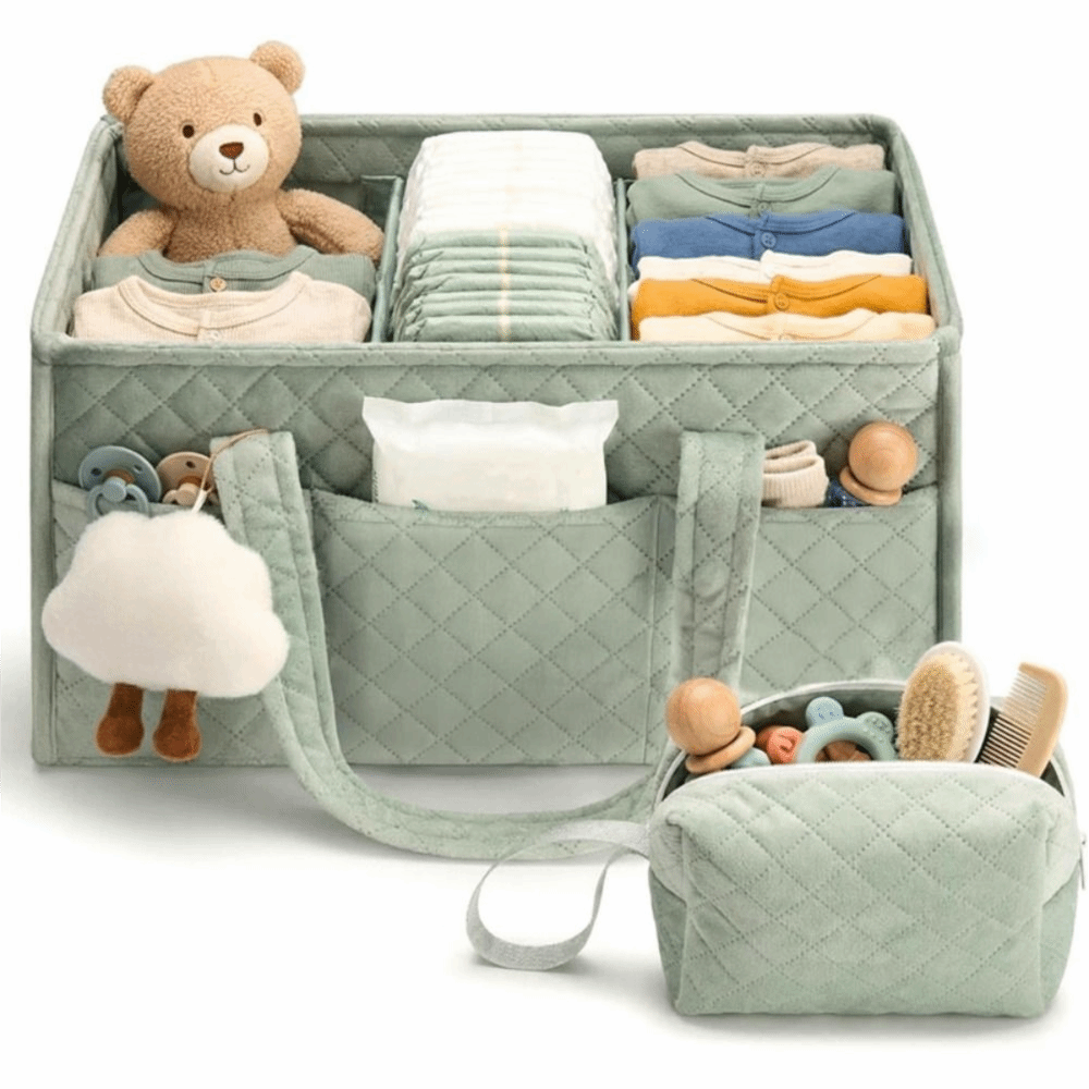 대용량 아기 기저귀 정리함 (파우치 포함) 휴대용 아기 - Baby Nursery Essentials 리뷰 및 가격