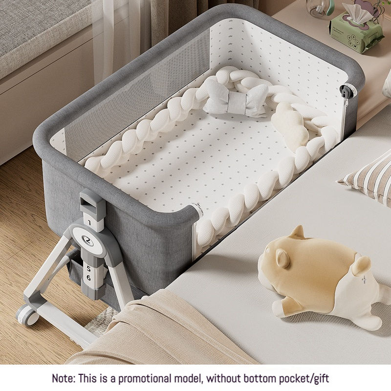아기 침대 3 in 1 아기 침대 옆 침대, 바퀴 달린 - Bassinet Bedside Sleeper 리뷰 및 가격