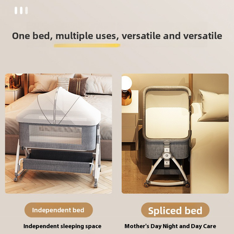 아기 침대 3 in 1 아기 침대 옆 침대, 바퀴 달린 - Bassinet Bedside Sleeper 리뷰 및 가격