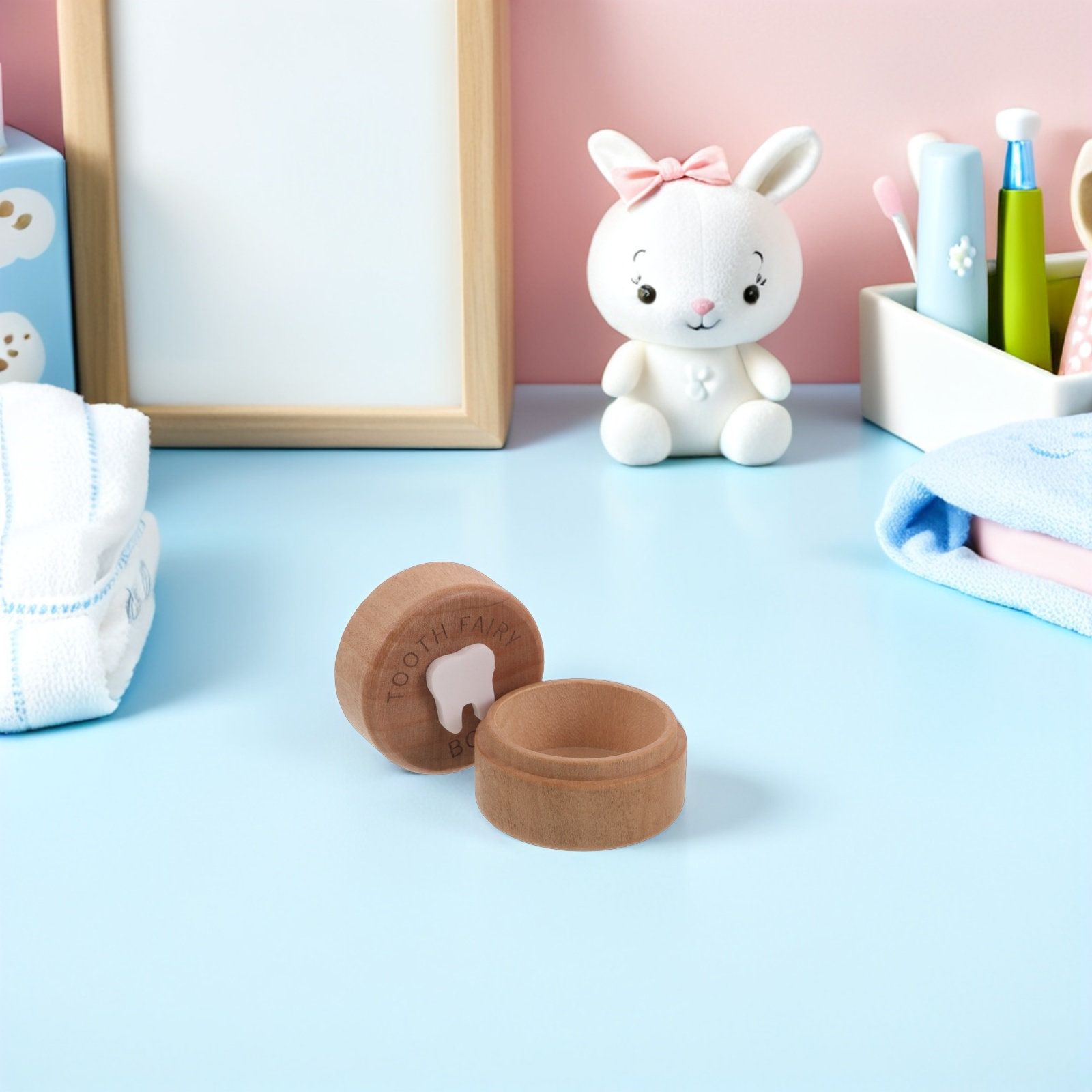 어린이 이빨 요정 상자 나무 이빨 상자 3D 조각 아기 - Baby Keepsake Box 리뷰 및 가격